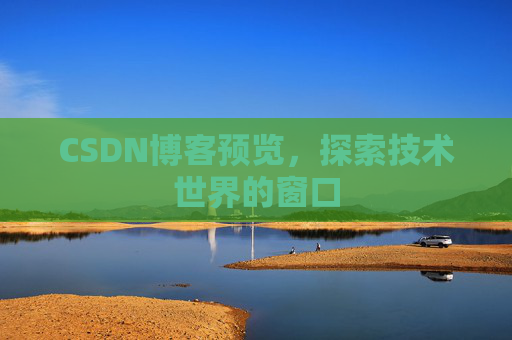 CSDN博客预览，探索技术世界的窗口